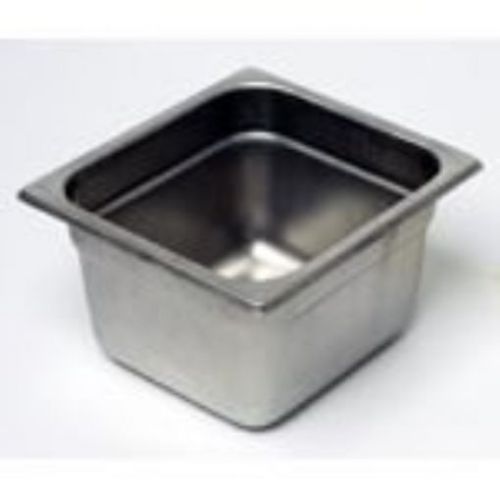 NDG/Superior Stainless Steel Steam Hotel Pan Sixth Size - 4&#034;D
