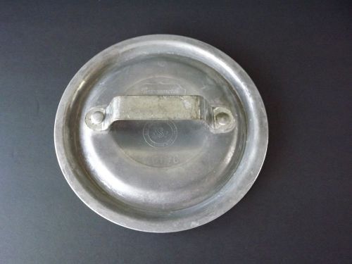 LID Commercial Aluminum Cookware,NSF,Anodized Aluminum Lid, Diam.1701 1/2 C, 5 1/2 ”