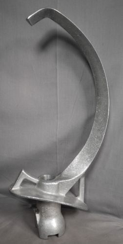 Vintage cast aluminum commercial mixer sculpture giant 20 inch dough hook j1005 for sale