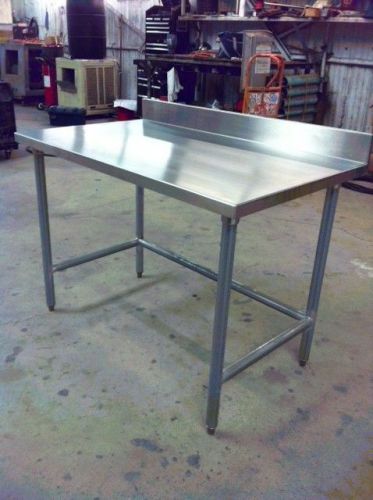 14-Gage Stainless Steel Work Table