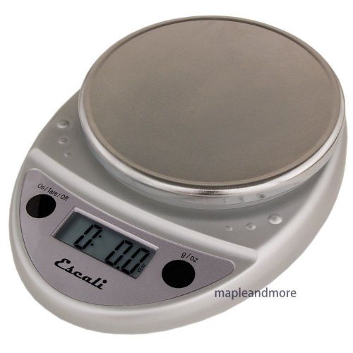 Scale Primo Digital Kitchen Scale 11Lb/5Kg, Chrome Color Modern Measure Weigh
