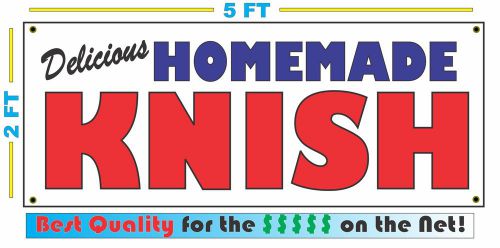 HOMEMADE KNISH BANNER Sign NEW Larger Size Best Quality for the $$$ BAKERY