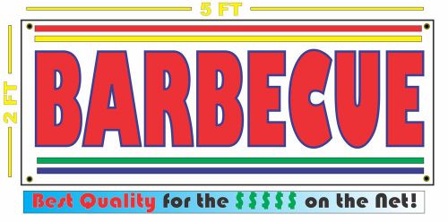 BARBECUE BANNER Sign NEW Giant XL Larger Hugh Size