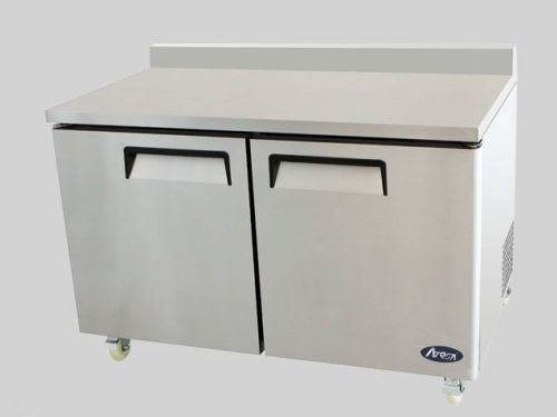 Atosa mgf-8414 two big door work-top freezer - free shipping!! for sale