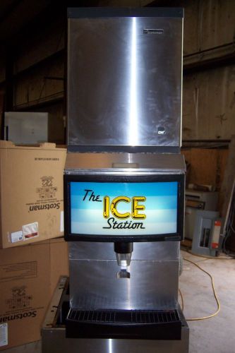 Scotsman ice machine and dispenser