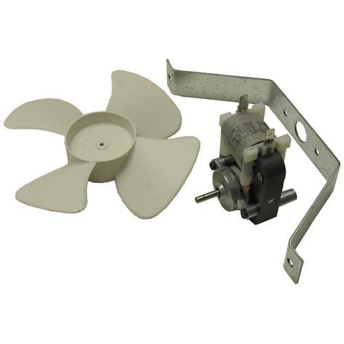 Beverage Air Fan Motor Kit 63C31-001A 6&#034; fan blade &amp; bracket Fits MT, DD, Others