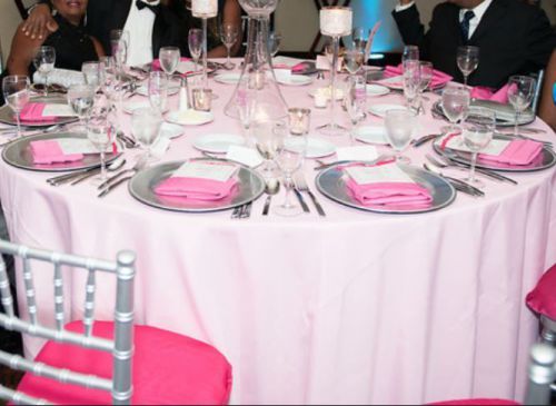 10 Pink Fuchsia Restuarant Dinner Cloth Linen Napkins 20 X 20 in wedding napkins