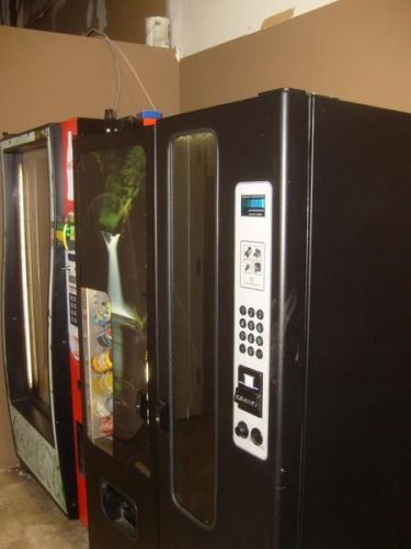 Four Electronic Snack &amp; Soda Combo Vending Machines