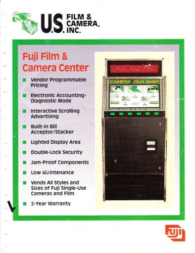 film and camera vending machine