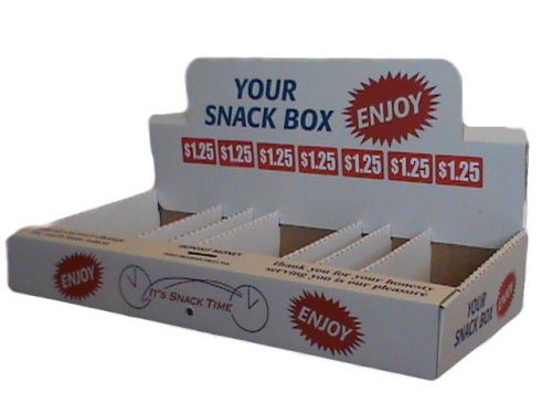White Snack Box Vending 25 boxes per case