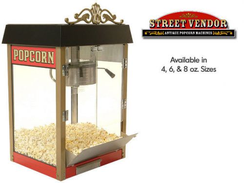 Benchmark USA 12080 Street Vendor 8oz Popcorn Machine International Version