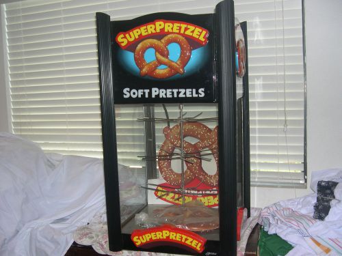 &#039;new&#039; j &amp; j  snacks foods 850 super pretzel  soft  pretzel warmer  and  display for sale