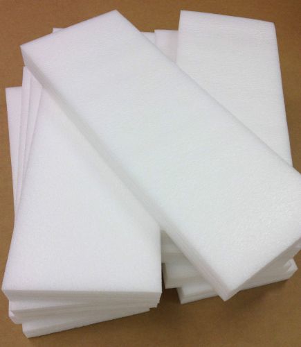 8 Polyethylene Foam Sheet 24&#034; x 9&#034; x 2&#034; Density 1.7 PCF White