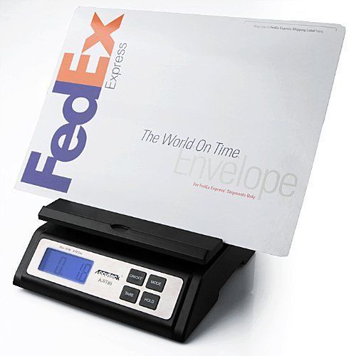 Accuteck a st85lb heavy duty postal shipping scale with extra large display for sale