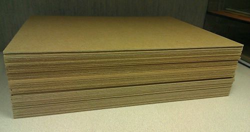 10 Cardboard Sheets/Chipboard Pads - Size Approximately - 8-1/2&#034; x 11&#034;50 Cardboa
