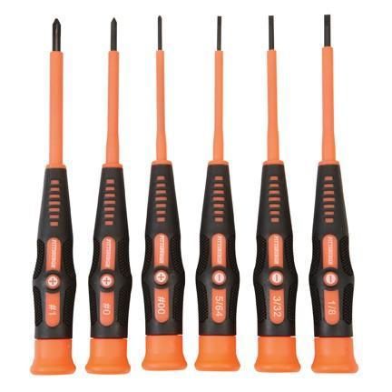 #3943   10000 volts precision electrical screwdriver set of 6 professional tools for sale