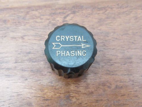 Original Crystal Phasing Knob for Vintage WWII Radio Receiver BC-312 / BC-342
