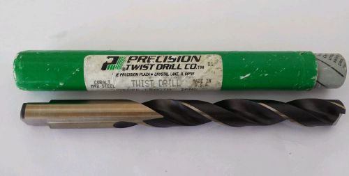 PTD Precision Twist Drill R10C U10342, 21/32&#034; Cobalt M42 Steel Heavy Duty