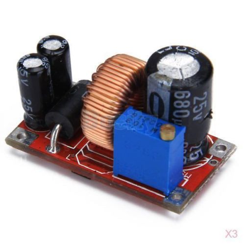 3x adjustable dc to dc stepdown power supply module output 3~25v for sale