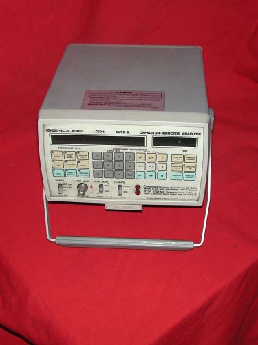 Sencore LC102 Auto-Z Capacitor Inductor Analyzer Tester