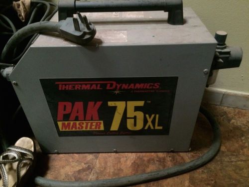 Thermal dynamics pak master 75xl  plasma cutters 1-7666-2 for sale