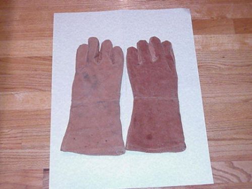 Welding Gloves Chicago Electric 14&#034; Cowhide Leather Gloves Welders Mechanics