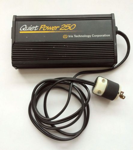 USED Iris Quiet Power QP-250 INVERTER QP 250 24 Volt To 120 Volt