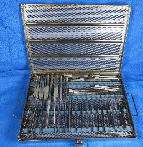 Storz katena eye hooks ophthalmic instrument set (43) pieces tray #8 for sale