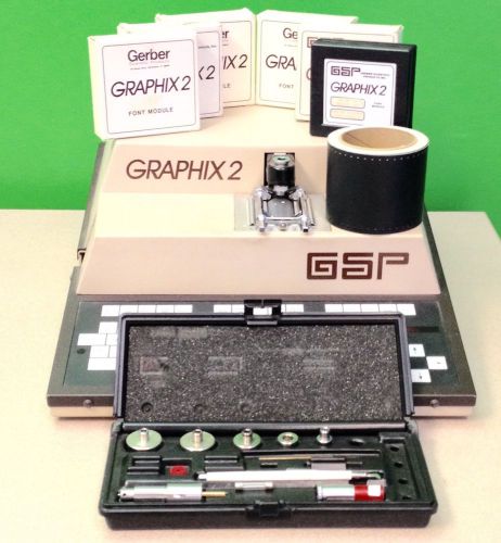 Gerber graphix 2 vinyl printer cutter plotter machine for sale