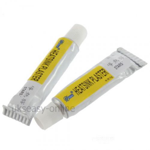 2pcs stars-922 heatsink plaster viscous thermal conductive compounds grease glue for sale