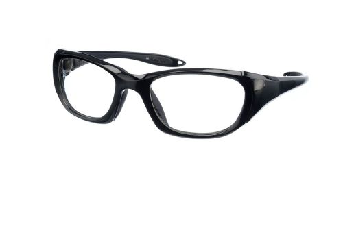 Black Wrap-Around X-ray Radiation Protection Lead Glasses - Model 9941BLK