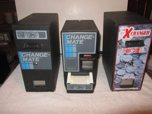 CHANGE-MATE CHANGE MACHINES FOR PARTS OR REPAIR  (3)