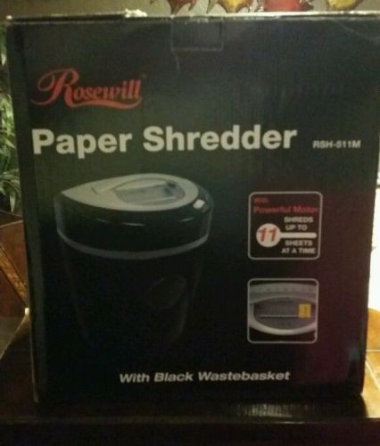 Rosewill paper shredder 11 sheets at a time