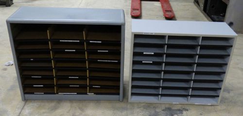 LOT# 0128-9: SET OF DIFFERENT SIZED STORAGE UNITS