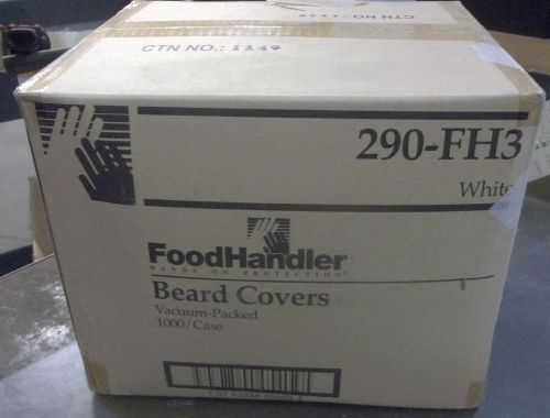 Foodhandler beard cover 290-fh3 case of 1000 (rr2) for sale