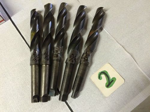 Assorted Morse Taper Drill Bits No. 4 Machine Shop Tooling