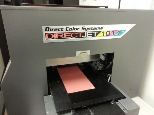 DCS 1014UV Direct Color Systems Small-Format UV LED Flatbed Printer