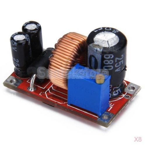 8x adjustable dc to dc stepdown power supply module output 3~25v for sale
