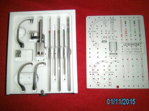Stryker leibinger lag screw target bow hand system  complete &amp; perfect condition for sale
