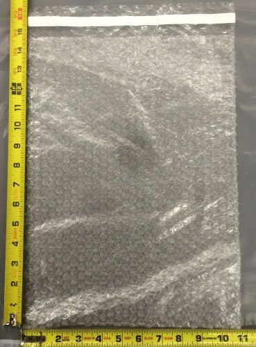 50 11x15.5 clear self-sealing bubble out pouches/bubble wrap bags 11&#034; x 15 1/2&#034; for sale