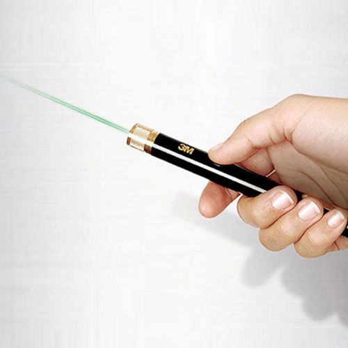 3m lp-8000 plus laser beam pointer green light pen 532nm adjustable focus for sale