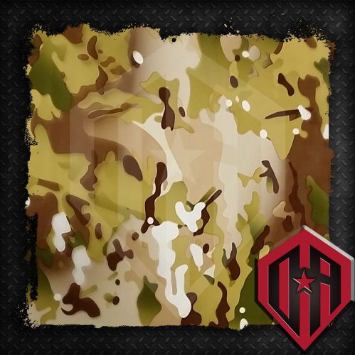 Hydrographic Water Transfer Film Hydro Dip Classic Camo Camouflage Sample Pack