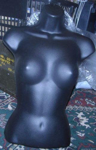 Woman Mannequin, Black, Torso  NEW