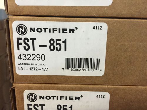 NEW NOTIFIER FST-851 INTELLIGENT AD THERMAL DETECTOR W/FLASH-SCAN (+25 IN STOCK)