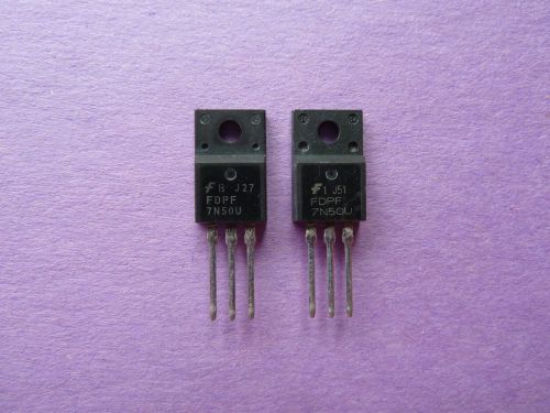 2pcs New FDPF7N50U Fairchild TO220 Transistor USA