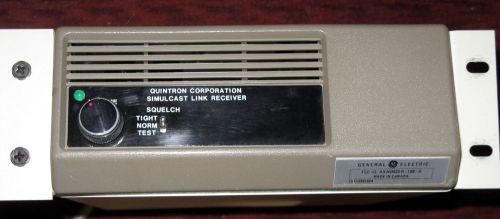 Quintron / GE Rack Mounted Monitor Receiver 75.74 MHz