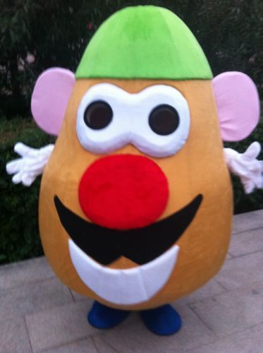 New Adult size Mr. Potato Head Mascot Cartoon Costume Toy Story Outfit EPE