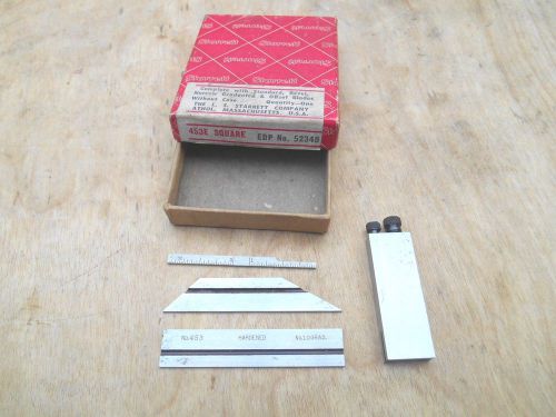 STARRETT NO. 453 DIE MAKERS SQUARE , WITH BOX