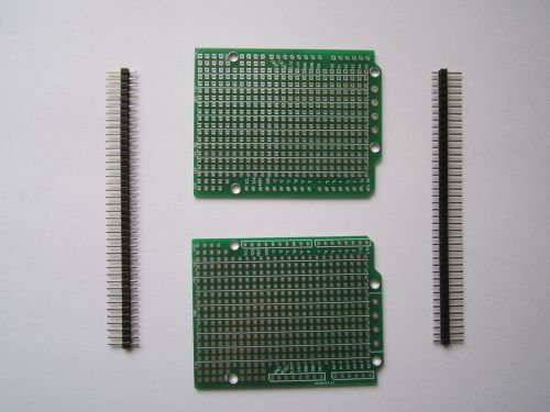 2x Prototype PCB for Arduino UNO R3 Shield Board DIY. (New Version)