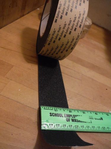 3M Safety Walk Black Anti Slip Tape, 2&#034; wide, BY THE FOOT